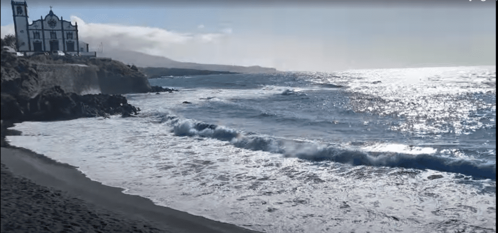 Surfing in São Miguel Island 2 São Roque Beach surfing São Miguel Island Azores