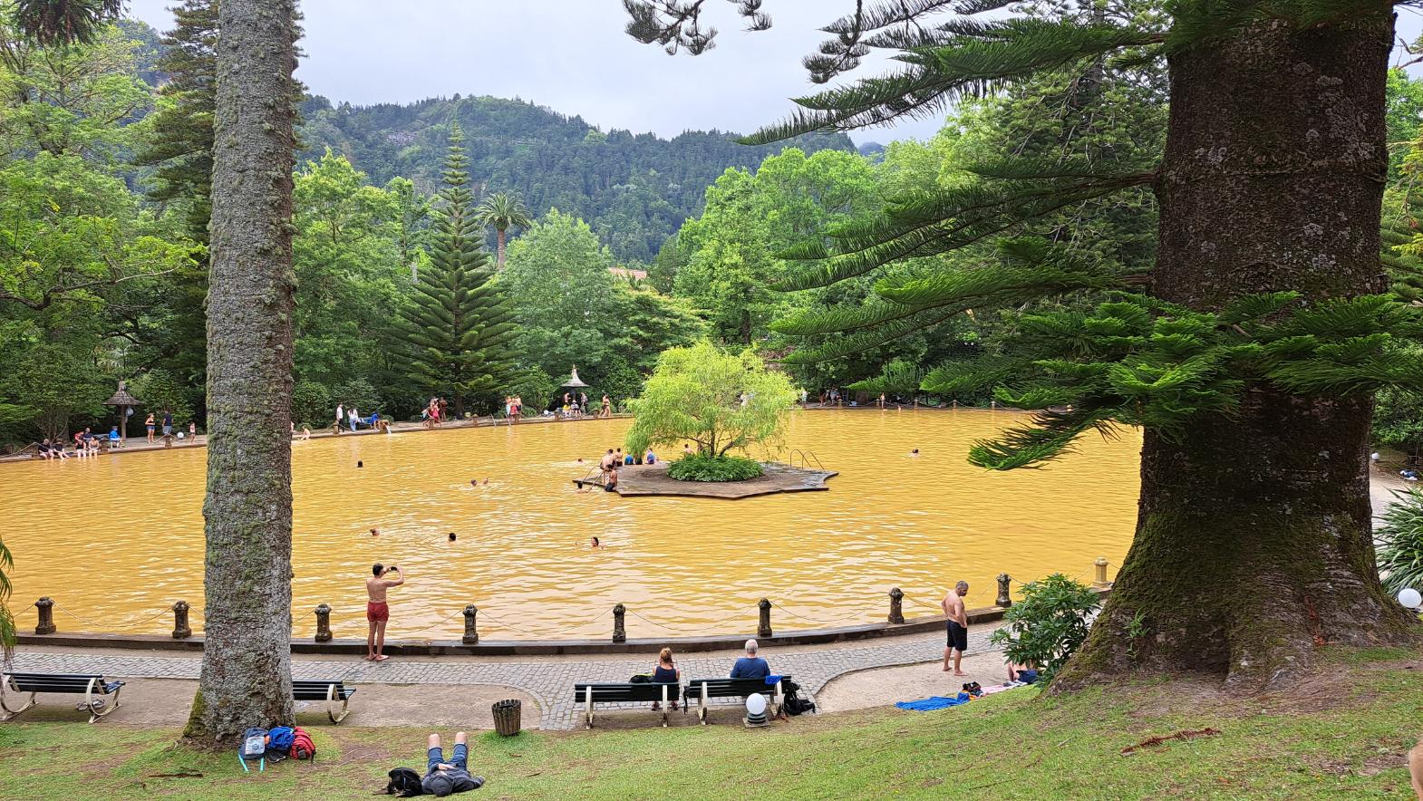 Furnas hot springs São Miguel Island Azores