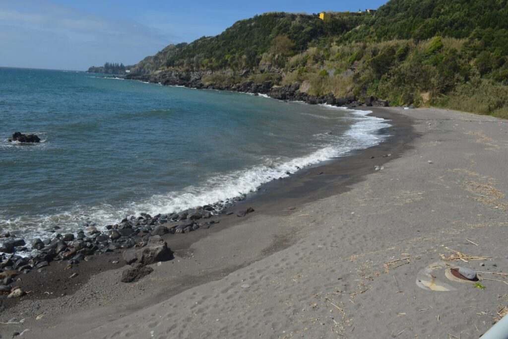 Praia Água de Alto green hills landscape São Miguel Azores