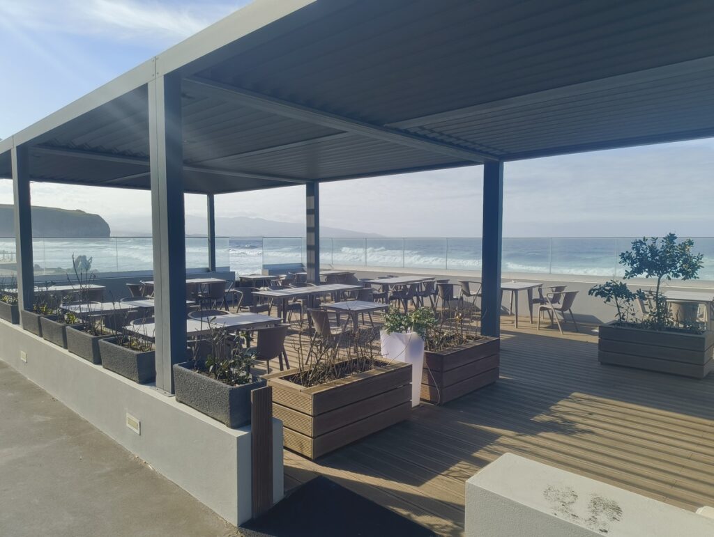 Praia de Santa Bárbara São Miguel 6 praia Santa Barbara Azores Ocean view bar