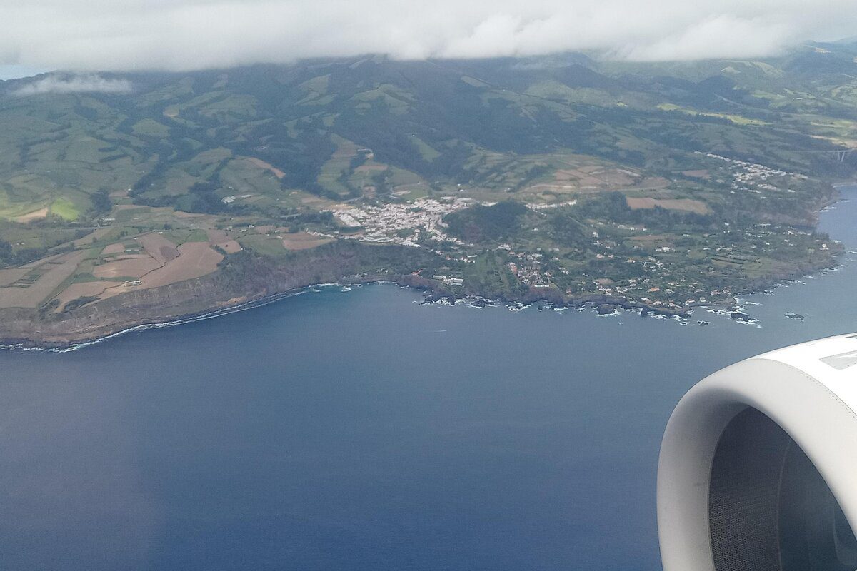 how to get to Ponta Delgada airplane arrival São Miguel Azores